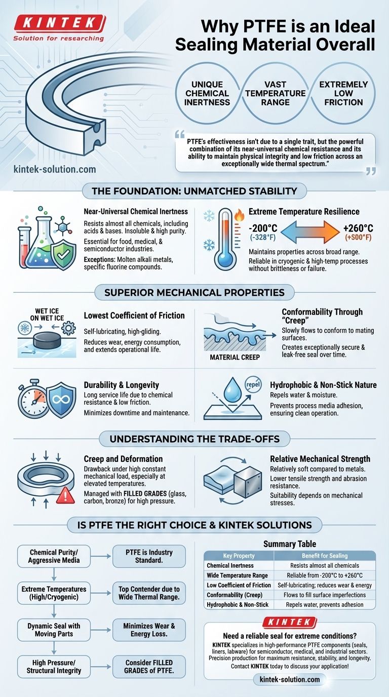 PTFEが全体として理想的なシーリング材となるのはなぜですか？極限状態における優れた性能 ビジュアルガイド