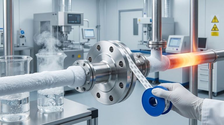 PTFEが全体として理想的なシーリング材となるのはなぜですか?極限状態における優れた性能