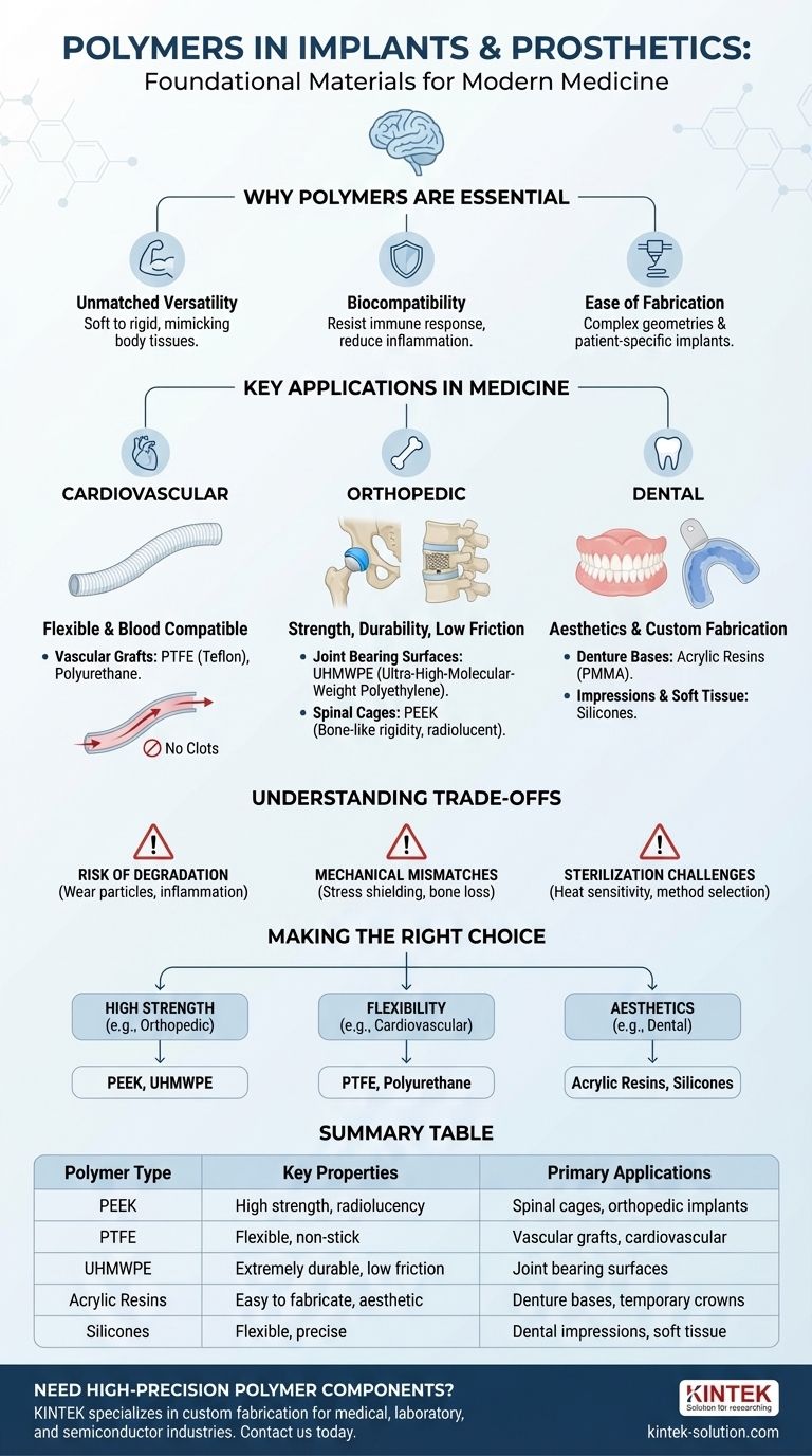 폴리머를 활용하는 임플란트 및 보철물의 종류는 무엇인가요? 의료 재료 필수 가이드 시각적 가이드
