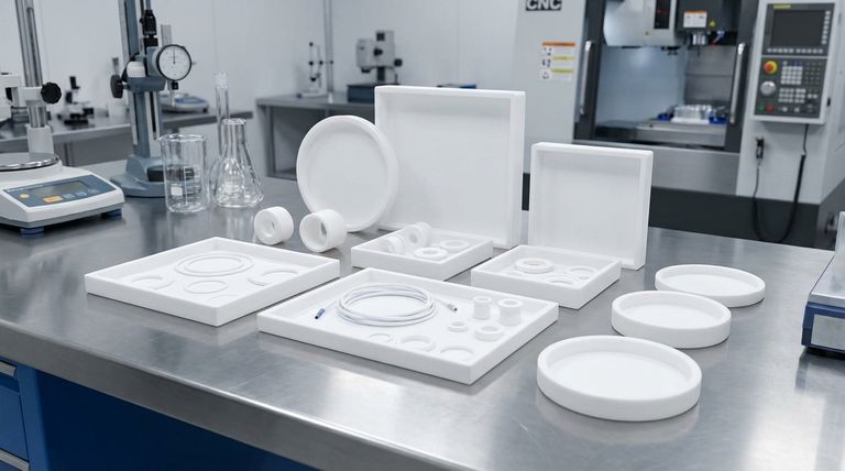 Welche Arten von Komponenten können aus PTFE hergestellt werden? Entdecken Sie Hochleistungsdichtungen, Lager & mehr