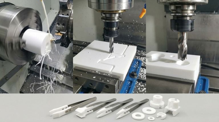 테플론을 가공하는 가장 일반적인 세 가지 가공 공정은 무엇입니까? CNC 선반 가공, 밀링 및 드릴링 마스터하기