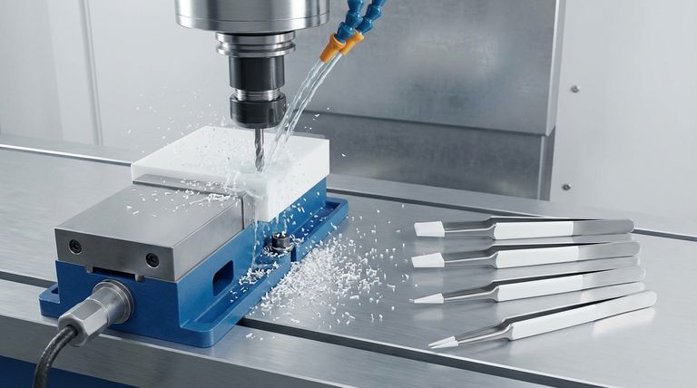 테플론(Teflon) 가공에 사용되는 주요 CNC 가공 유형은 무엇인가요? 마스터 정밀 PTFE 부품 제작