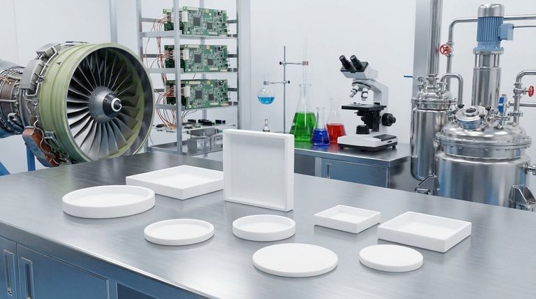 CNC 가공 테프론 부품을 일반적으로 사용하는 산업은 무엇입니까? PTFE 성능에 의존하는 주요 분야