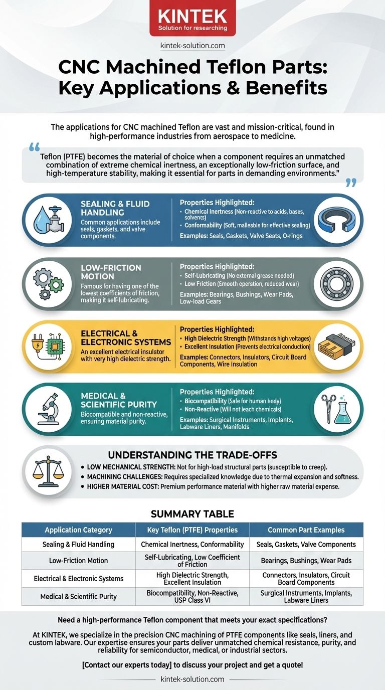 CNC 가공 테플론 부품의 구체적인 응용 분야는 무엇입니까? 까다로운 산업을 위한 필수 구성 요소 시각적 가이드