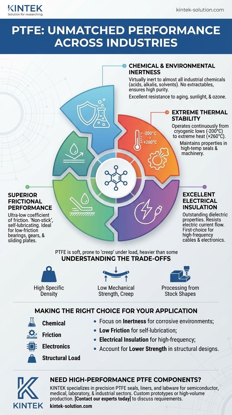 ¿Cuáles son las propiedades clave del PTFE? Las fortalezas únicas que resuelven desafíos extremos de ingeniería Guía Visual