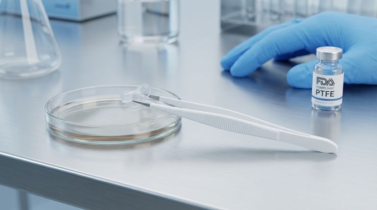 버진 PTFE가 식품 및 의료 분야에 특히 적합한 이유는 무엇입니까? 순도와 안전성 보장