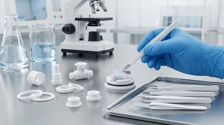 What are typical applications of Teflon/PTFE machined parts? Key Uses in Aerospace, Medical & Chemical Processing