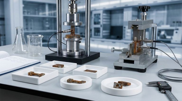 가속 부식 처리 후 어떤 특수 테스트를 수행했습니까? 안전을 위한 재료 열화 정량화