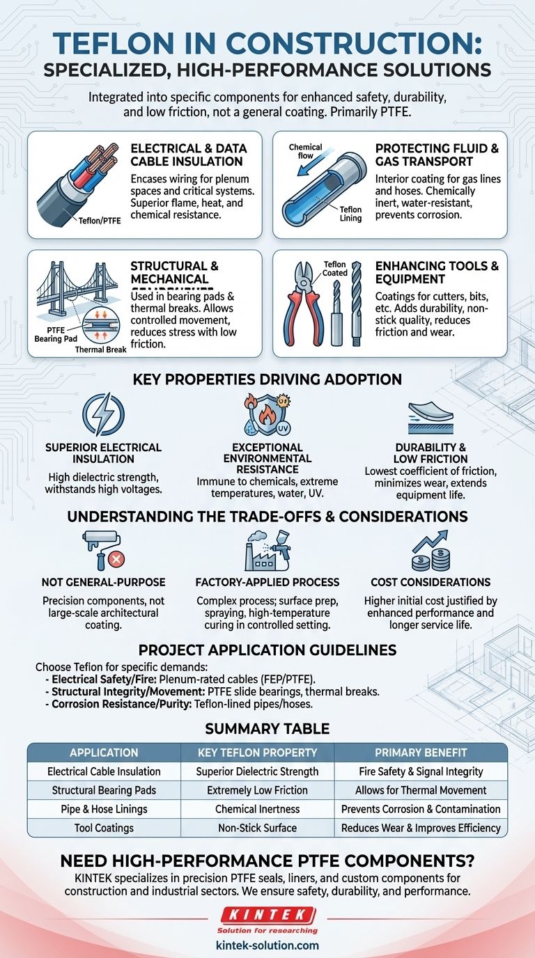 건설 산업에서 테플론 코팅은 어떻게 적용되나요? 건축 부품의 안전성과 내구성 향상 시각적 가이드