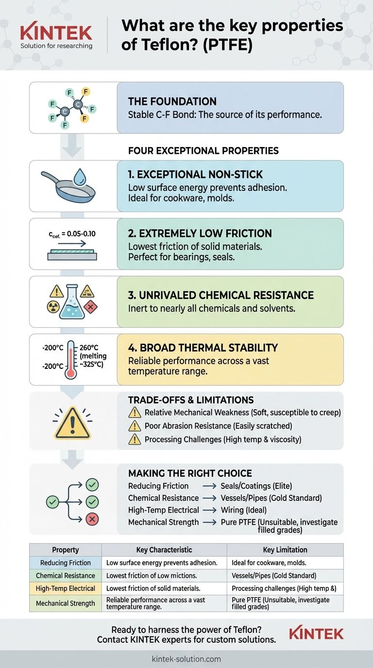 ما هي الخصائص الرئيسية لمادة التفلون؟ استغل نقاط قوته الفريدة للتطبيقات الصعبة دليل مرئي