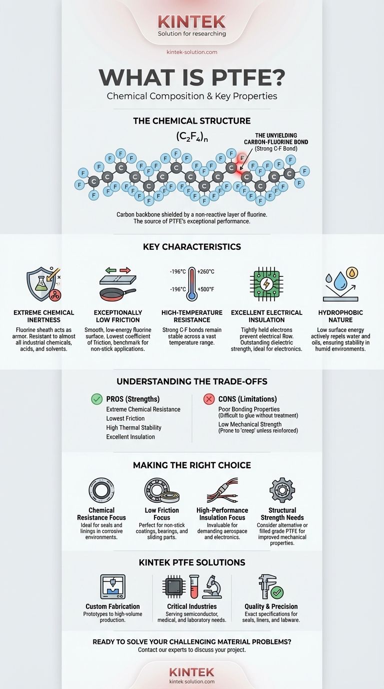 什么是PTFE及其化学成分？解锁C-F键的强大力量 图解指南