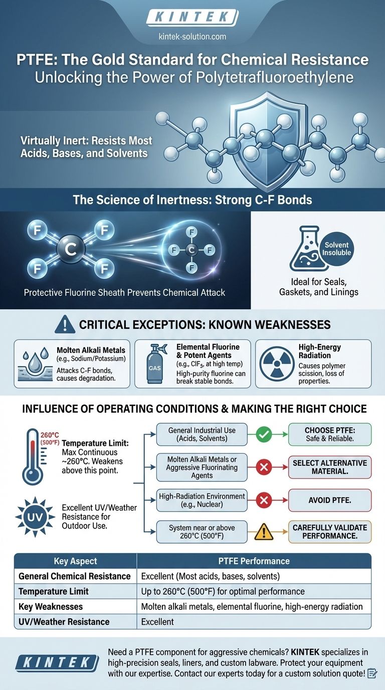 PTFE의 내화학성은 어느 정도입니까? 불활성 씰링 및 라이닝에 대한 궁극의 가이드 시각적 가이드