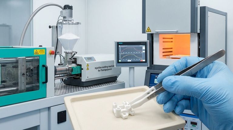 PTFE 사출 성형 공정을 설명하고 최적화 전략을 제시하십시오. 복잡한 PTFE 부품 생산 마스터하기