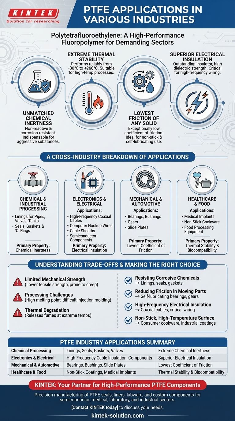 Quelles sont les applications du PTFE dans diverses industries ? Découvrez ses utilisations polyvalentes Guide Visuel