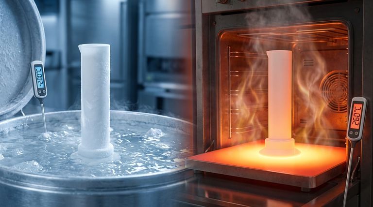 PTFE는 어느 온도 범위까지 견딜 수 있습니까? -200°C에서 260°C의 작동 범위를 숙지하십시오