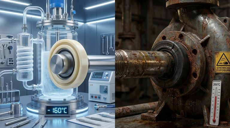 고무 엘라스토머 씰보다 PTFE 로터리 씰을 사용할 때의 장점은 무엇입니까? 극한 조건에서의 뛰어난 성능