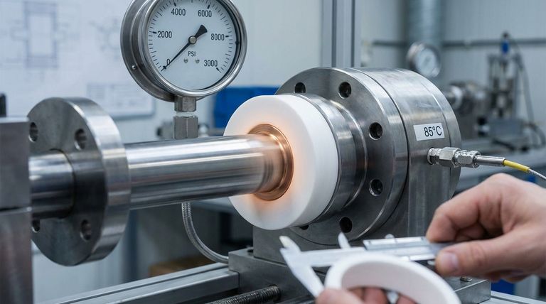 고압, 저속 PTFE 씰 프로파일의 사양은 무엇입니까? 3,000psi를 자신 있게 처리하세요