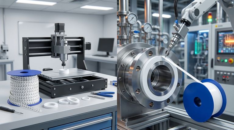 PTFE密封件在原型制作和生产方面有哪些优势？加速研发并确保精英性能