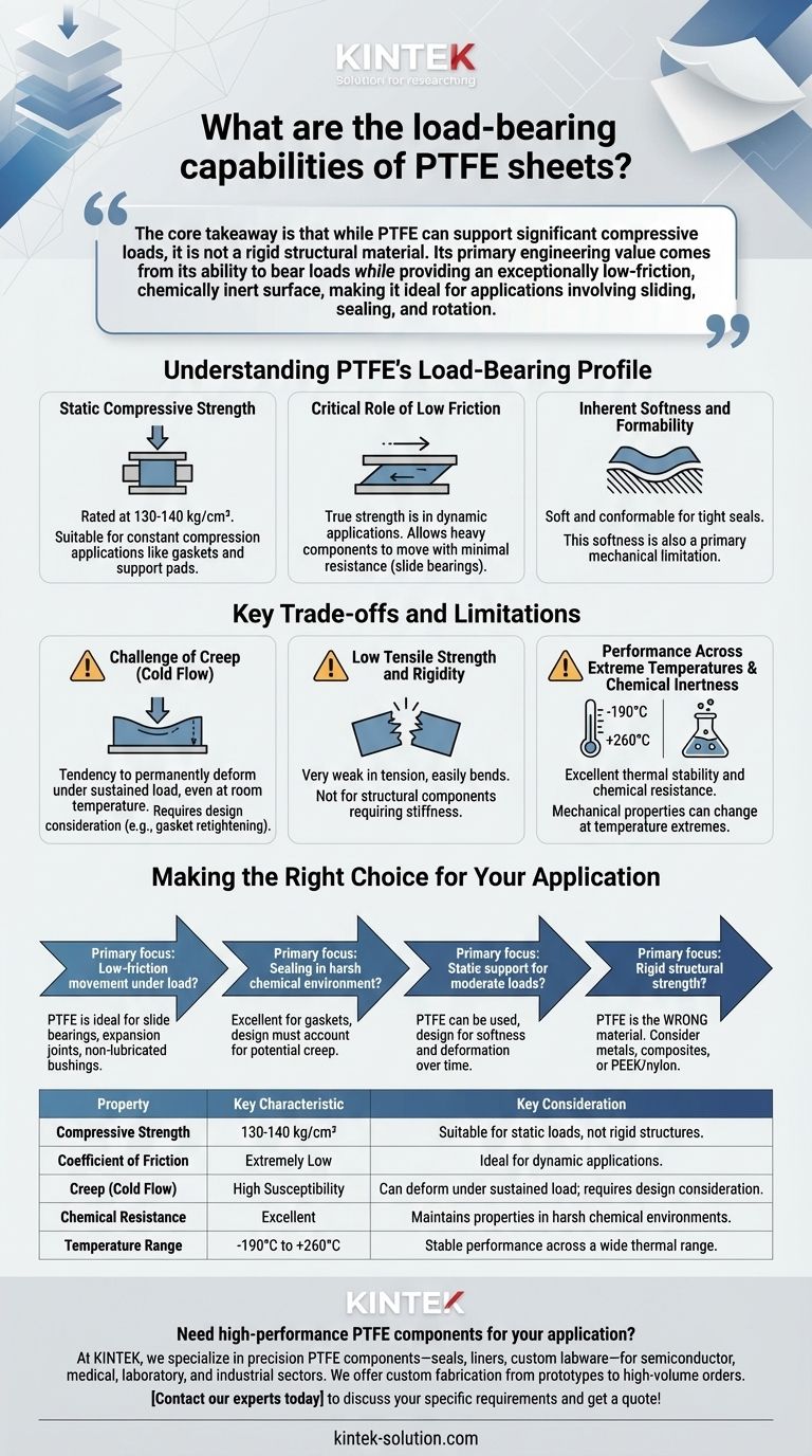 PTFE 시트의 내하중 능력은 얼마입니까? 고유한 강점과 한계에 대한 안내서 시각적 가이드
