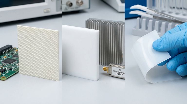 PTFE 기반 재료의 세 가지 보강재 유형은 무엇입니까? 귀하의 응용 분야에 적합한 재료를 선택하십시오