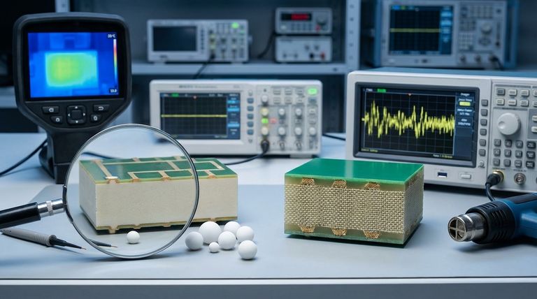 유리 보강재에 비해 세라믹 충전재의 장점은 무엇입니까? 우수한 열 및 고주파 성능