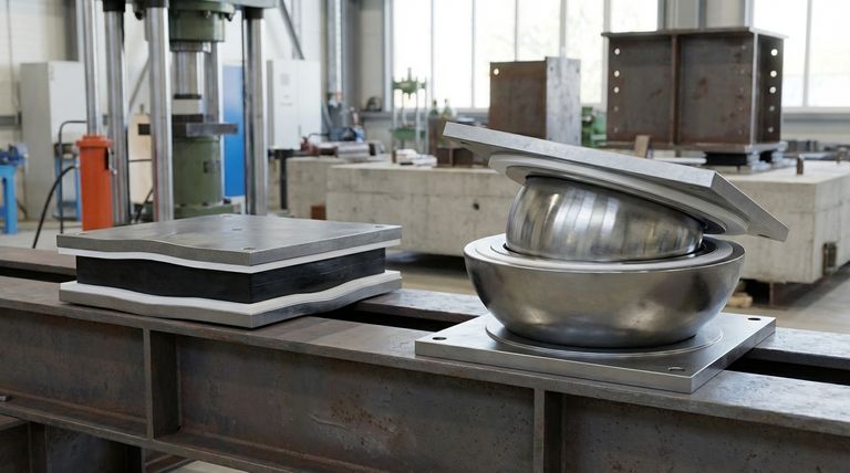 PTFE 슬라이딩 베어링에서 회전은 어떻게 수용됩니까? 구조적 움직임을 위한 해결책