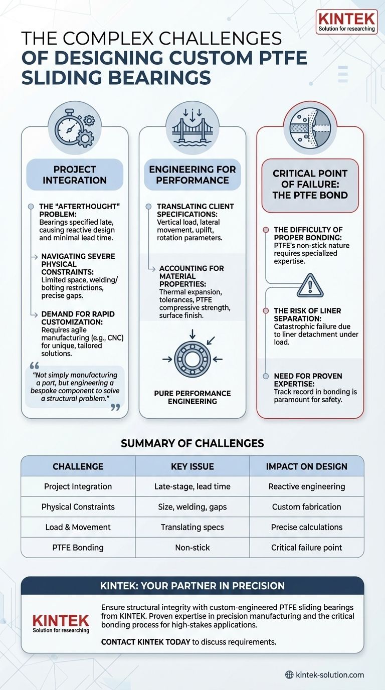 PTFE 슬라이딩 베어링 설계 시 제조업체가 직면하는 과제는 무엇입니까? 구조적 안전을 위한 맞춤형 엔지니어링 탐색 시각적 가이드