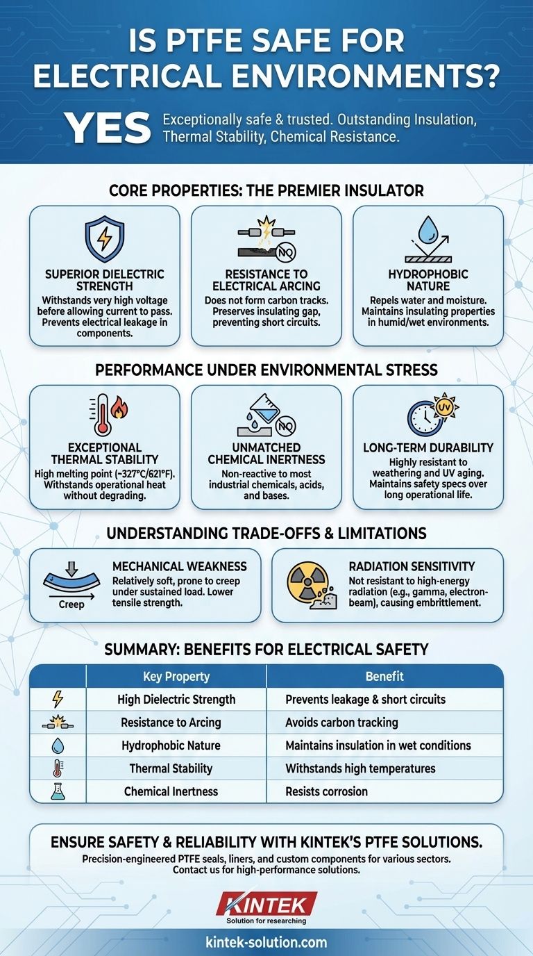 PTFE는 전기 환경에서 사용하기에 안전한가요? 뛰어난 절연 및 신뢰성을 확보하세요 시각적 가이드