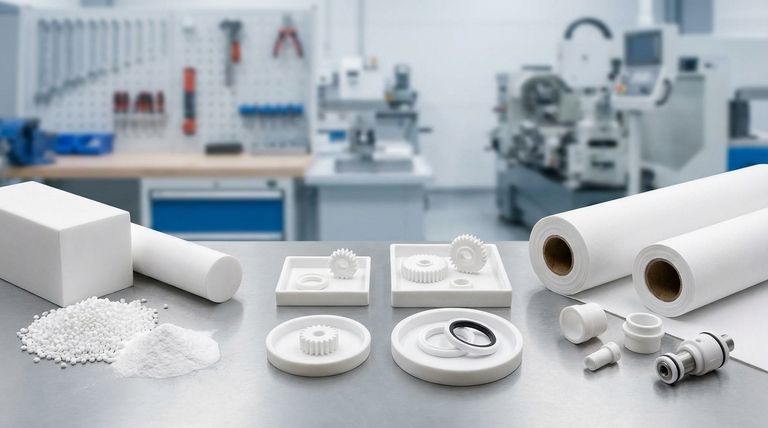 ما هي الأشكال التي يمكن تصنيع مادة PTFE منها؟ استكشف الأشكال المتنوعة من الحشيات إلى الأجزاء المعقدة