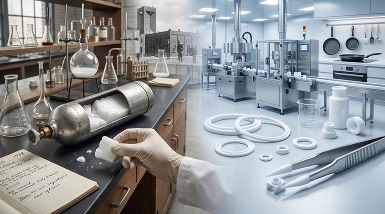 How was Teflon discovered and when was it commercialized? The Accidental Invention of a Wonder Polymer