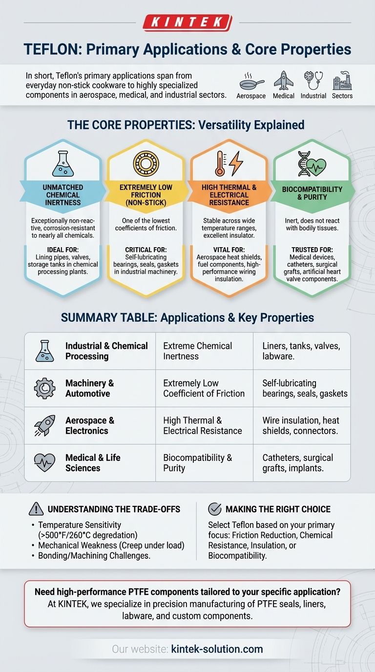 Quali sono le applicazioni principali del Teflon? Sfrutta le sue proprietà uniche per il tuo settore Guida Visiva