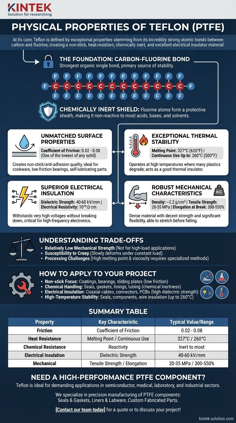 ¿Cuáles son las propiedades físicas del Teflón? Desbloqueando el poder antiadherente y resistente al calor del PTFE Guía Visual