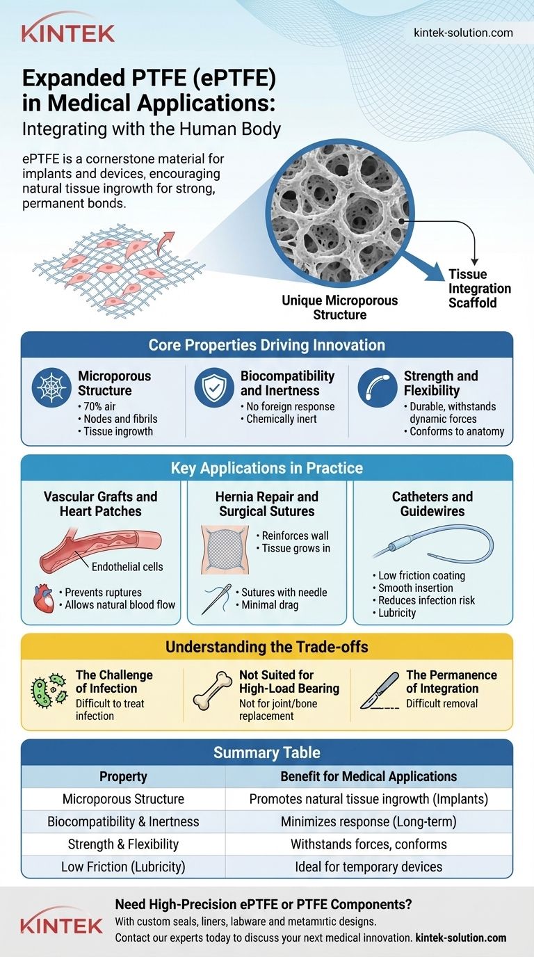 확장형 PTFE는 의료 분야에서 어떻게 사용됩니까? 임플란트 및 장치에 대한 주요 이점 시각적 가이드
