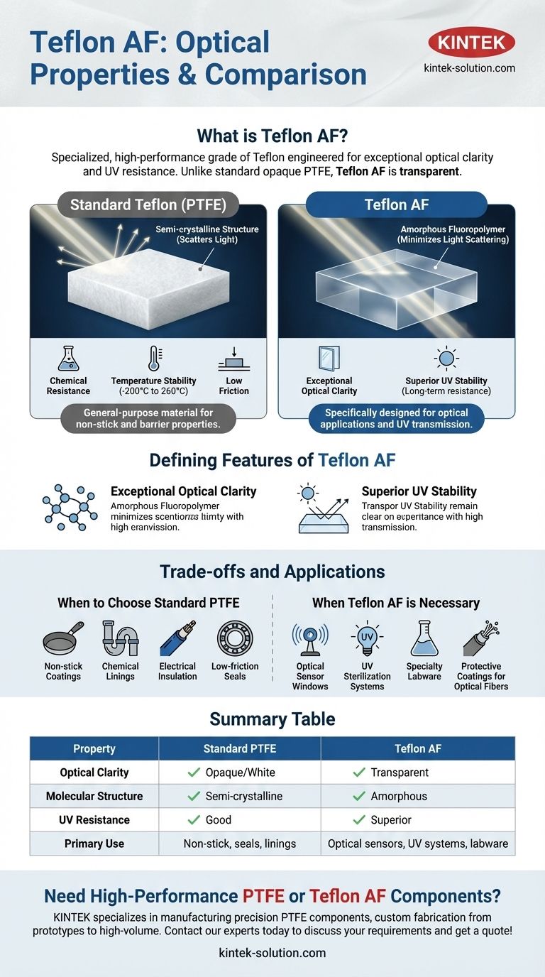 Что такое Teflon AF и каковы его оптические свойства? Обеспечьте превосходную оптическую прозрачность с защитой от УФ-излучения Визуальное руководство