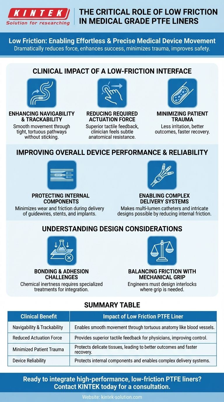 의료용 PTFE 라이너에서 낮은 마찰력이 수행하는 역할은 무엇입니까? 우수한 임상 성능 잠금 해제 시각적 가이드