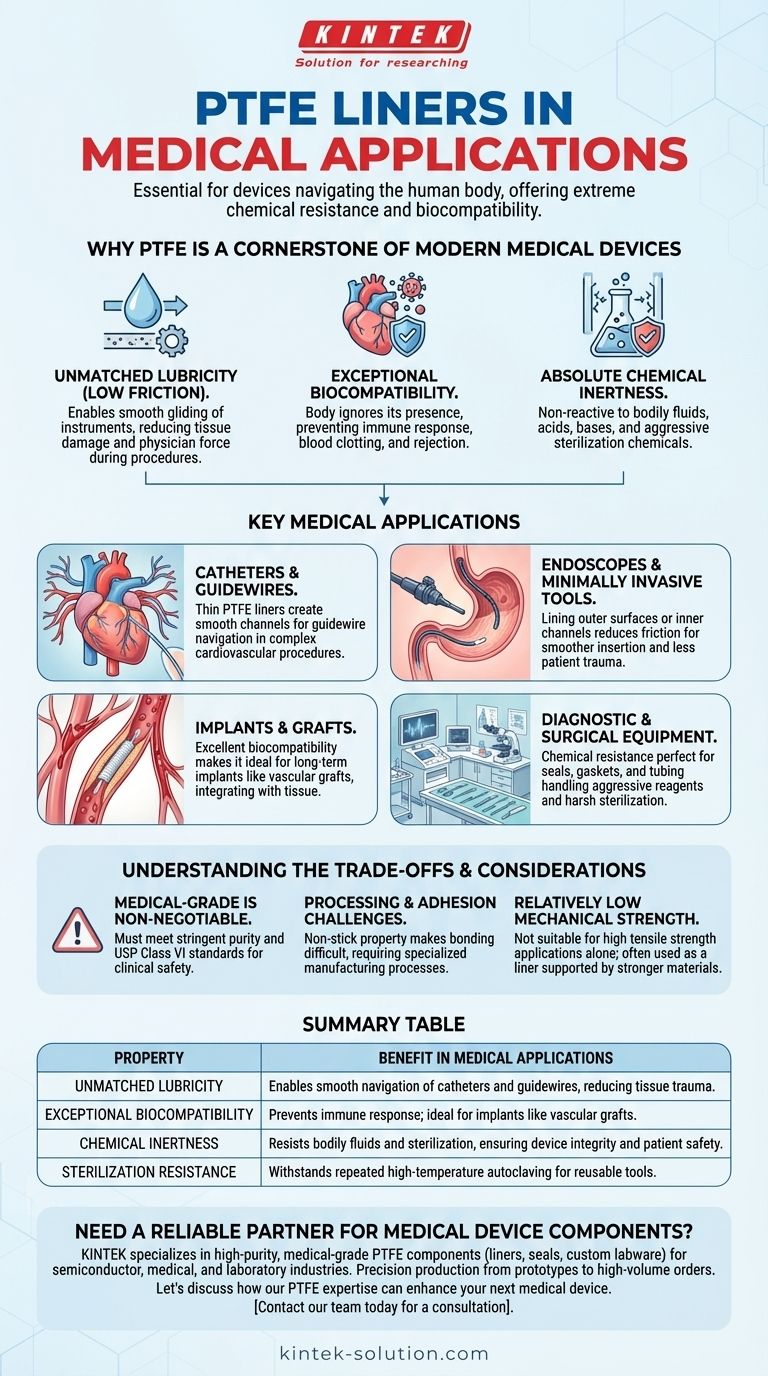 PTFE 라이너는 어떤 의료 분야에 일반적으로 사용됩니까? 장치 성능 및 환자 안전 향상 시각적 가이드