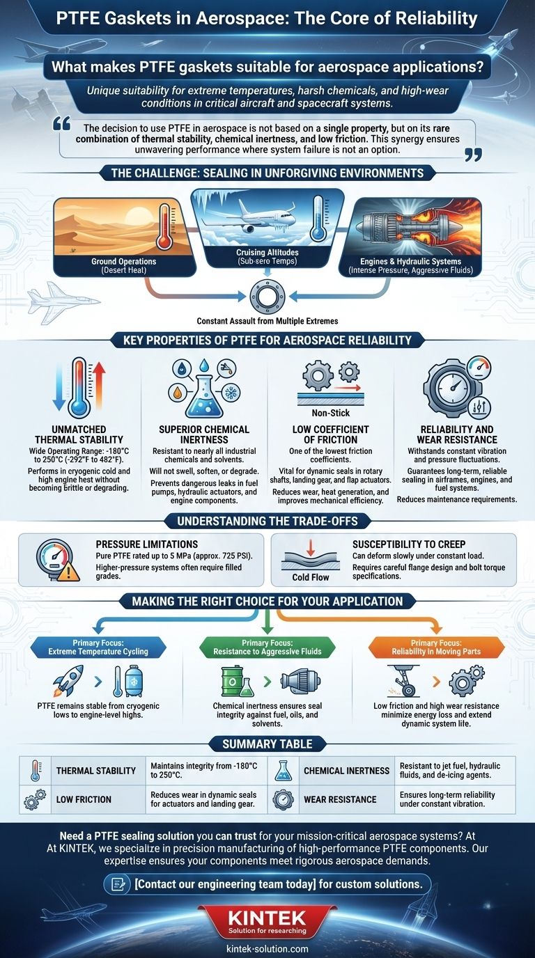 PTFE 개스킷이 항공우주 분야에 적합한 이유는 무엇입니까? 극한 조건에서의 탁월한 신뢰성 시각적 가이드