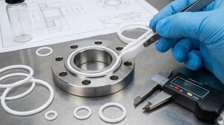 聚四氟乙烯(PTFE)O型圈沟槽设计有哪些特殊考虑因素?为刚性、非弹性密封而设计