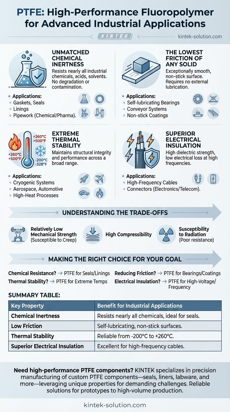 PTFE 的关键特性是什么？在极端工业环境中的卓越性能 图解指南
