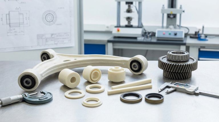 자동차 산업에서 유리 섬유 강화 PTFE 로드는 어떻게 적용됩니까? 성능 및 신뢰성 향상