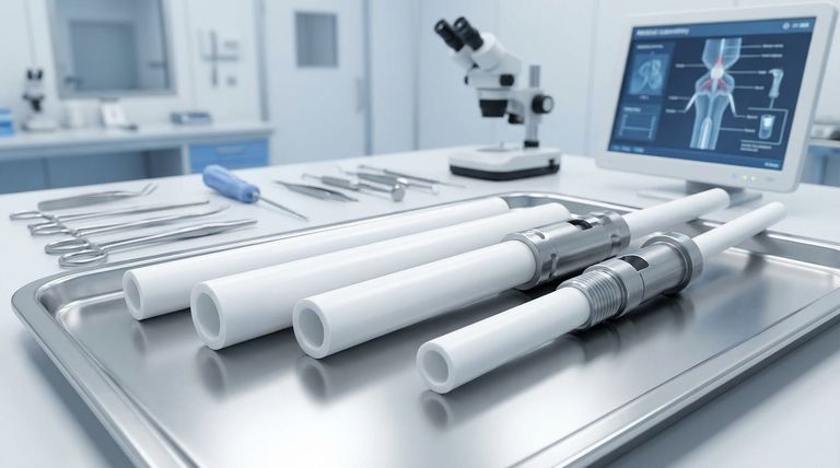 의료 기기에 유리 섬유 충전 PTFE 로드를 사용하는 이유는 무엇입니까? 중요 응용 분야를 위한 향상된 강도와 생체 적합성