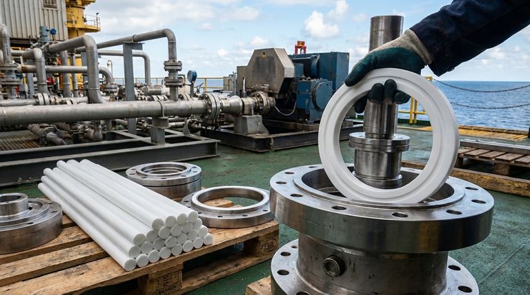 유리 충전 PTFE 로드는 석유 및 가스 산업에서 어떻게 적용됩니까? 극한 조건에서 씰링 성능 향상