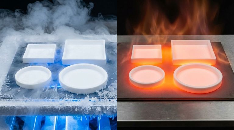 Какой температурный диапазон выдерживают стержни из ПТФЭ? От -200°C до +260°C для исключительной универсальности