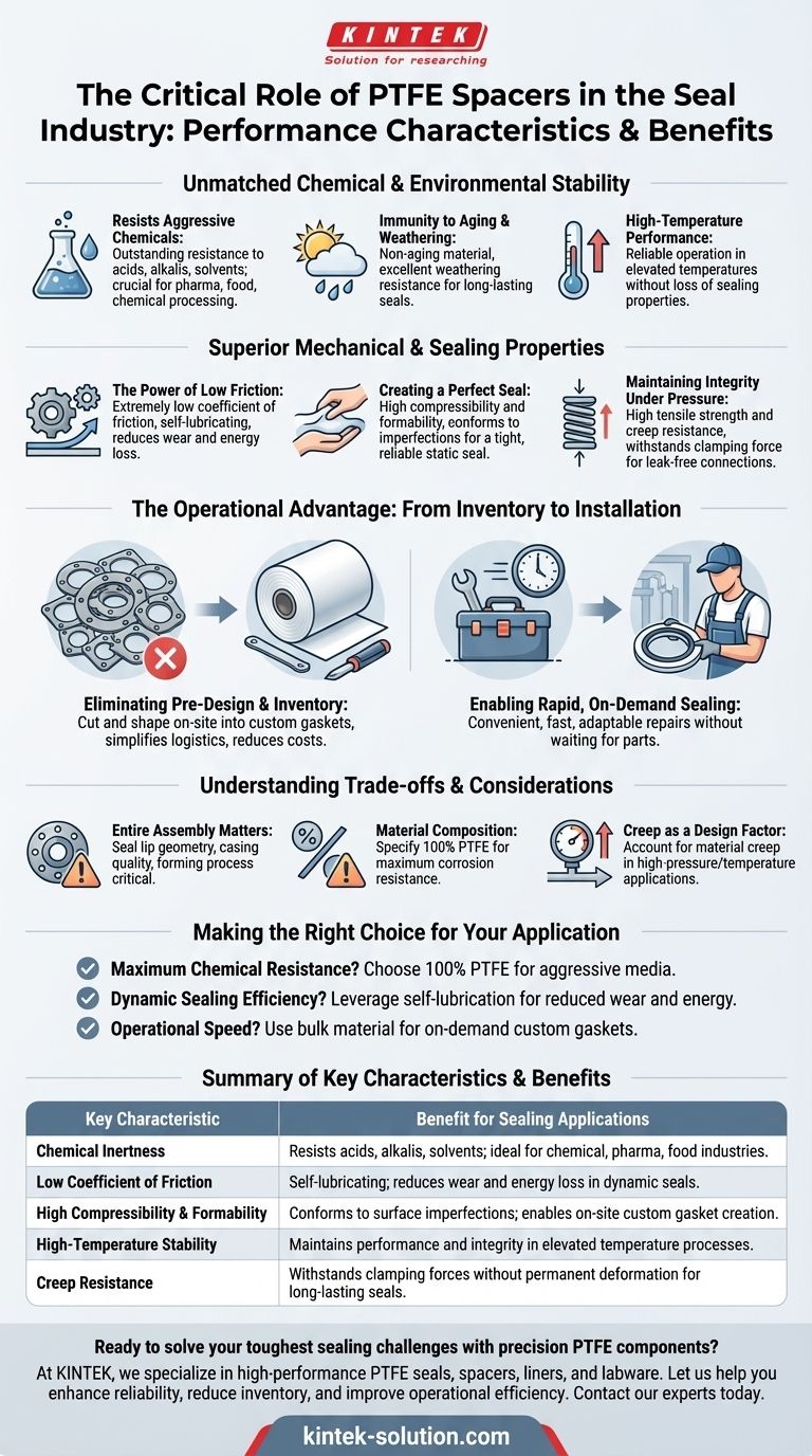 PTFE 스페이서의 성능 특성은 무엇입니까? 까다로운 산업을 위한 탁월한 씰링 잠금 해제 시각적 가이드