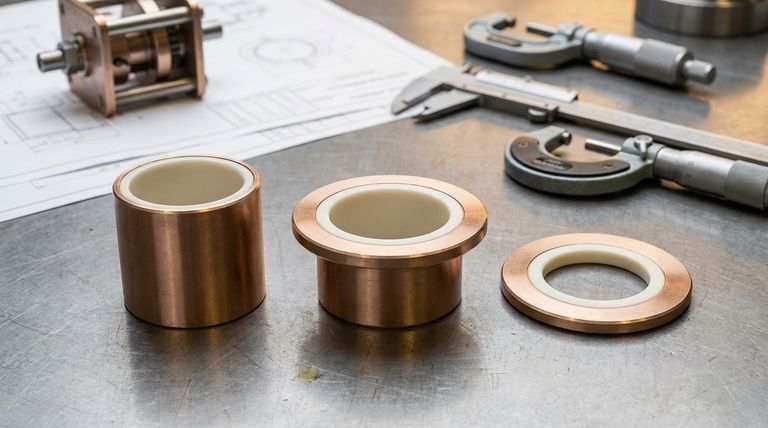 금속-폴리머 청동 지지 PTFE 평면 베어링은 어떤 형태로 제공됩니까? 부하에 맞는 올바른 형태를 선택하세요