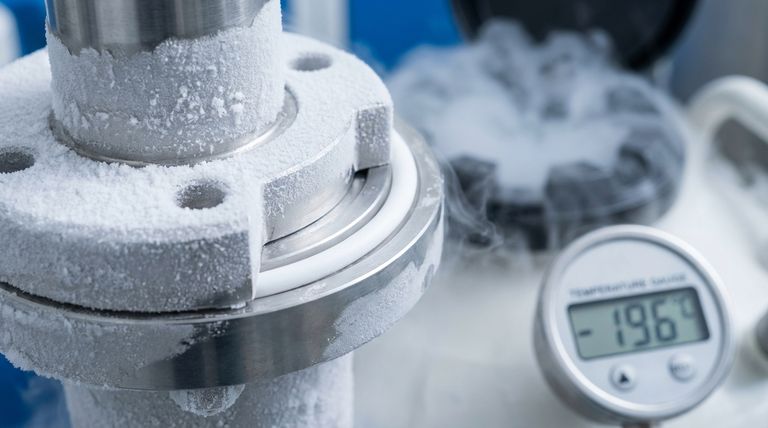 ¿A qué baja temperatura mantiene el anillo tórico de PTFE Teflón todavía plasticidad compresiva? Lograr un sellado fiable cerca del cero absoluto