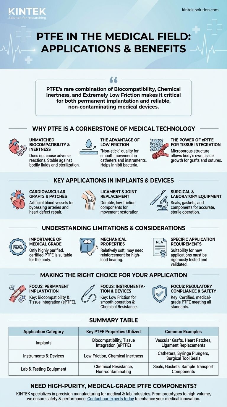 의료 분야에서 PTFE의 응용 분야는 무엇입니까? 임플란트 및 의료 기기에서의 주요 용도 시각적 가이드