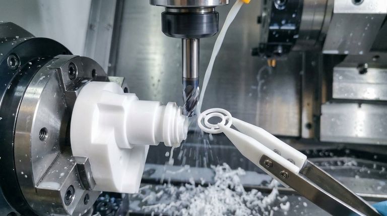 PTFE란 무엇이며 CNC 가공에 왜 유용한가요? 까다로운 응용 분야를 위한 뛰어난 성능 잠금 해제