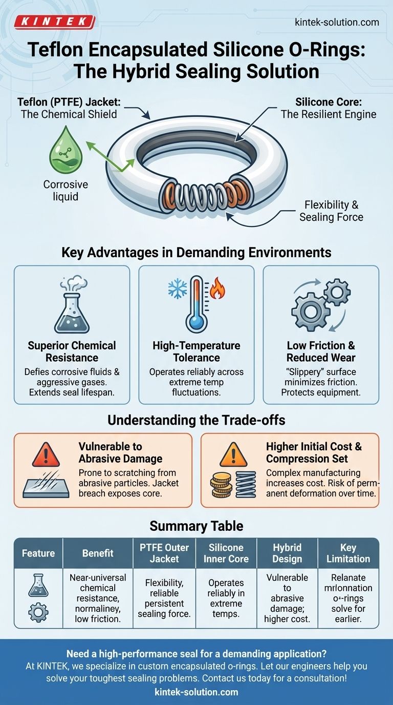 테플론 캡슐화 실리콘 O-링 사용의 이점은 무엇입니까? 가혹한 환경에서 탁월한 밀봉 성능 달성 시각적 가이드