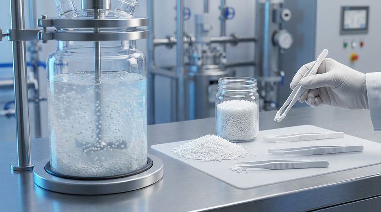 현탁 중합이란 무엇이며 무엇을 생산합니까? 성형용 과립형 폴리머 가이드